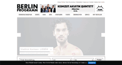 Desktop Screenshot of berlin-programm.de